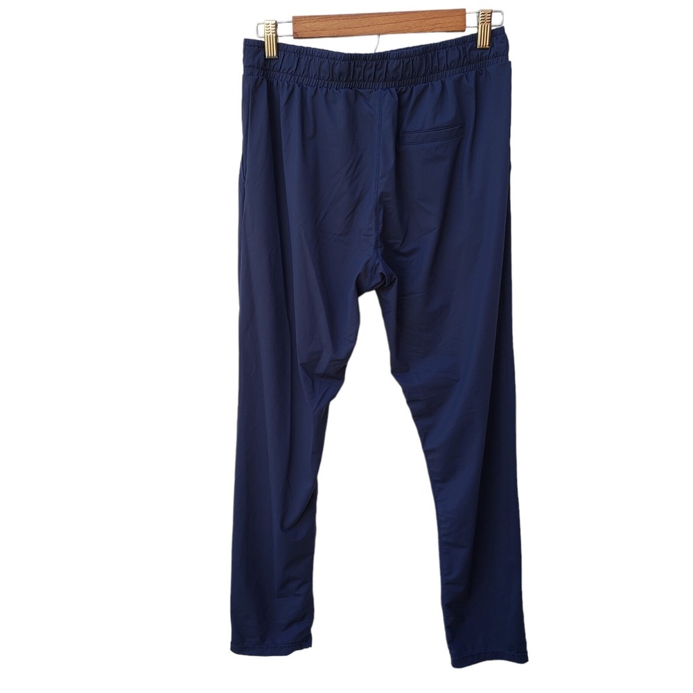 ZYIA Active Athleisure Athletic Lounge Blue Pull on Pants women's Medium Nylon